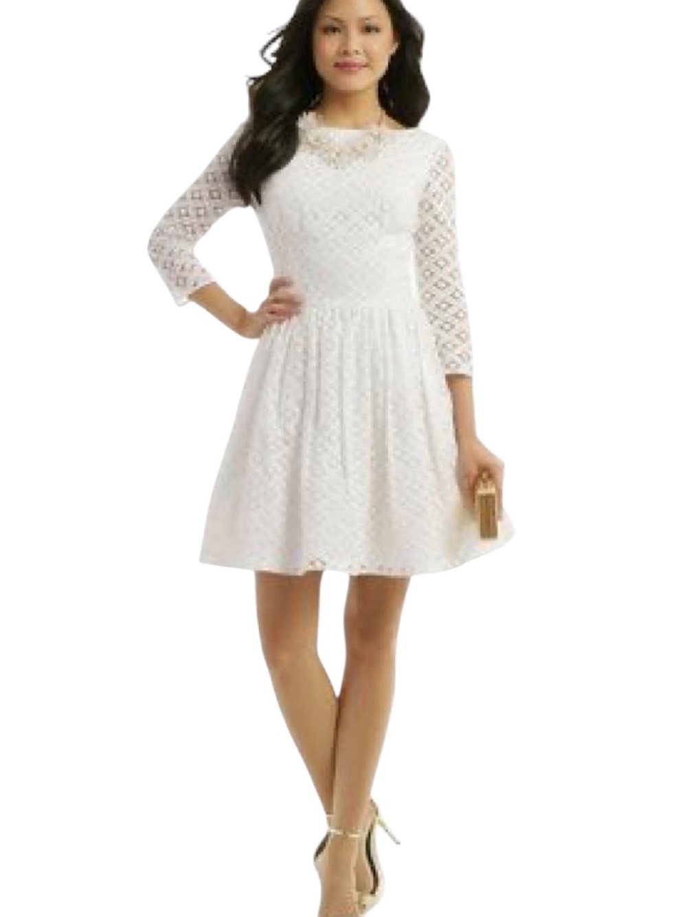 Lilly Pulitzer Aiden Midi Dress in Resort White
